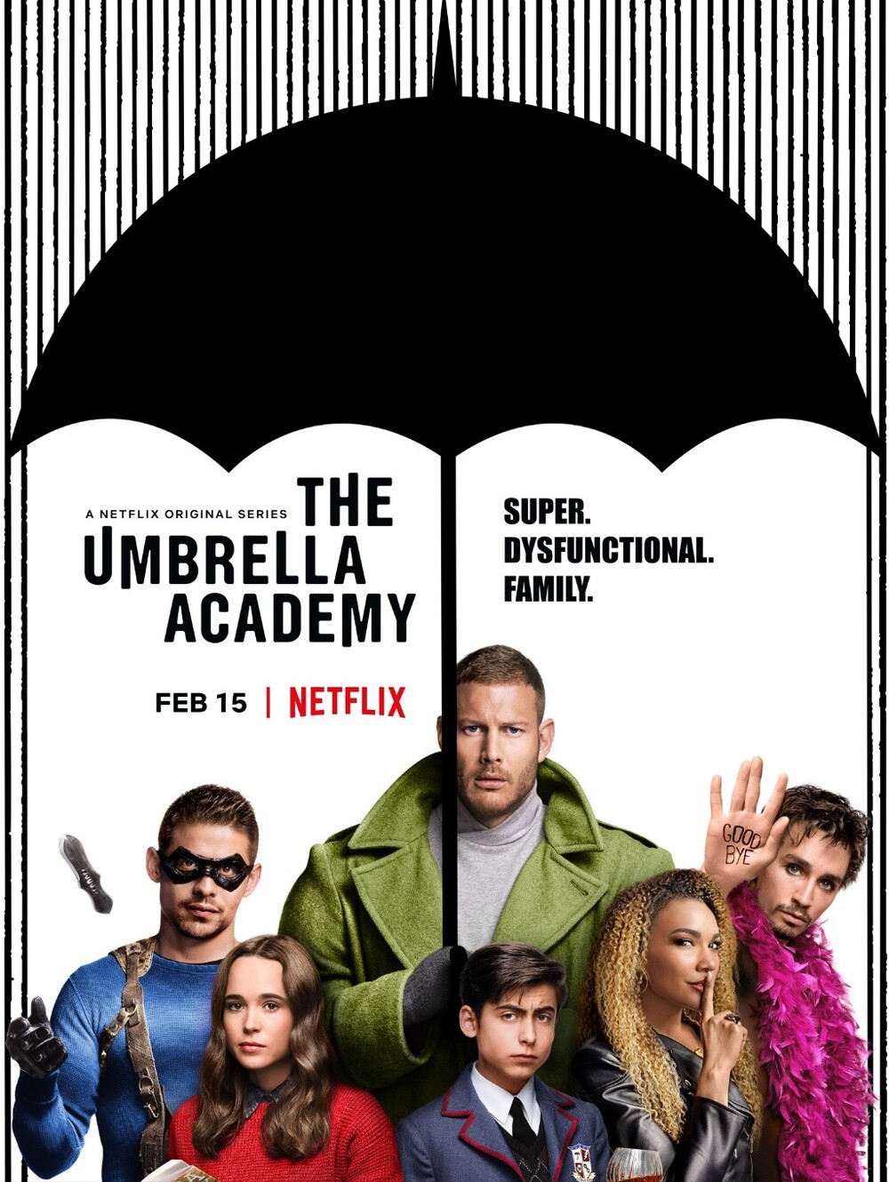 Umbrella Academy Pencil Bag Make Up Bag Canvas Bag